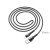 U89 Safeness Charging Data Cable For Lightning - Black 